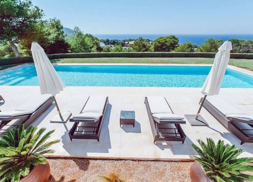 Villa Orville – 6-Bedroom Luxury with Sea Views, Cala Vadella, Ibiza